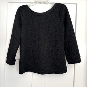 Banana Republic Jacquard Blouse Top Size M